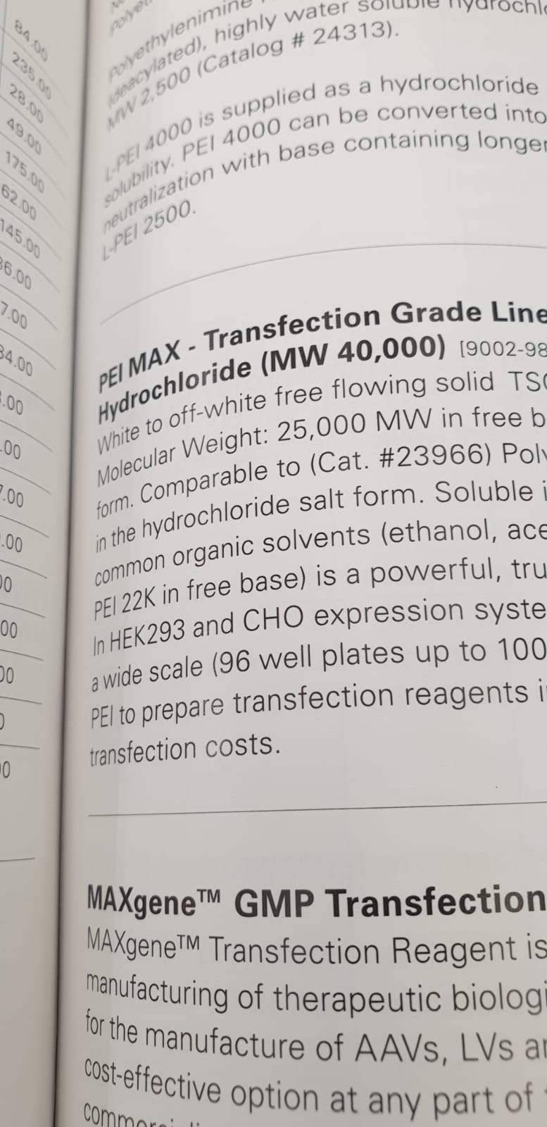PEIMAX-Transfection Grade Line